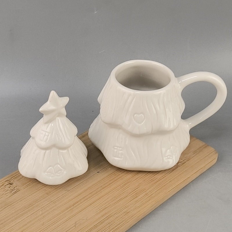 🎄DIY Ceramic Christmas Mug with Painting Kit🎄  - 300 ml
