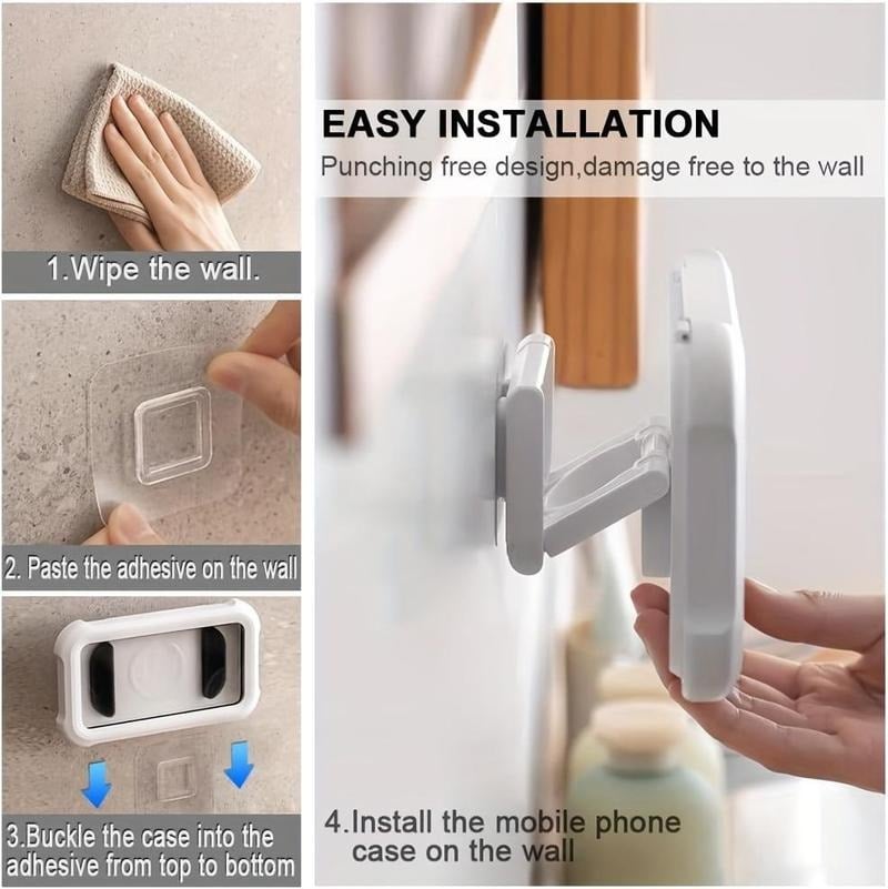 🔥360° Rotatable Shower Phone Holder