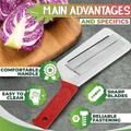 💥Stainless Steel Shredder Knife