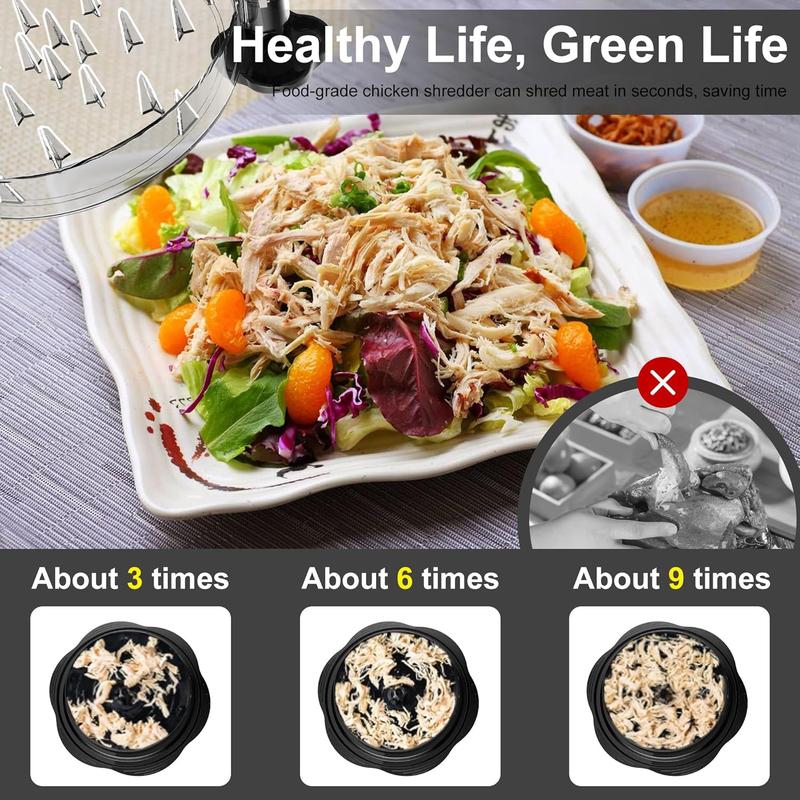 🔥 HOT! Large Chicken Breast Shredder Tool – Effortless Shredding! 🚀