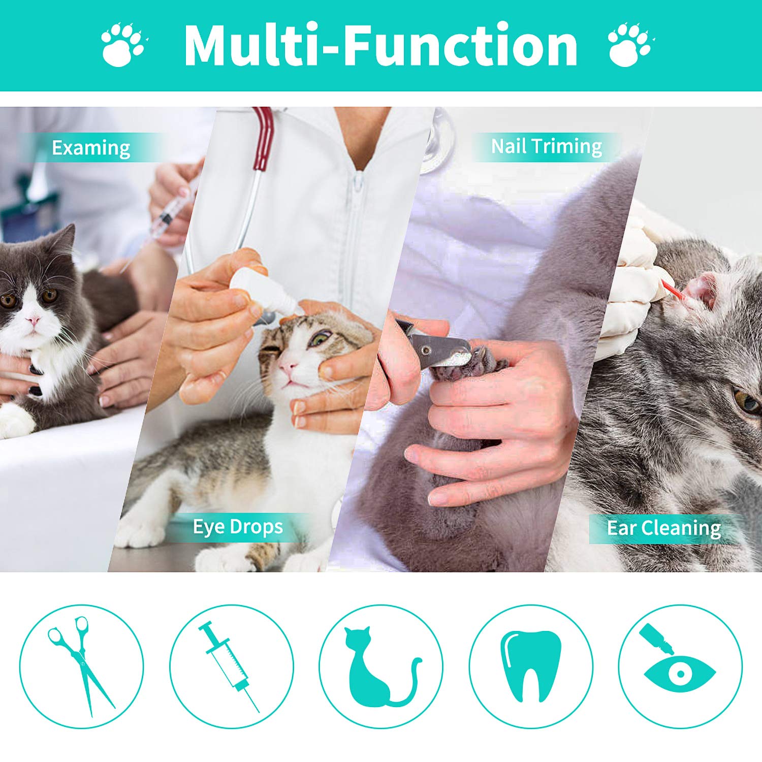 Cat Bathing/Grooming Bag Anti-Bite and Anti-Scratch
