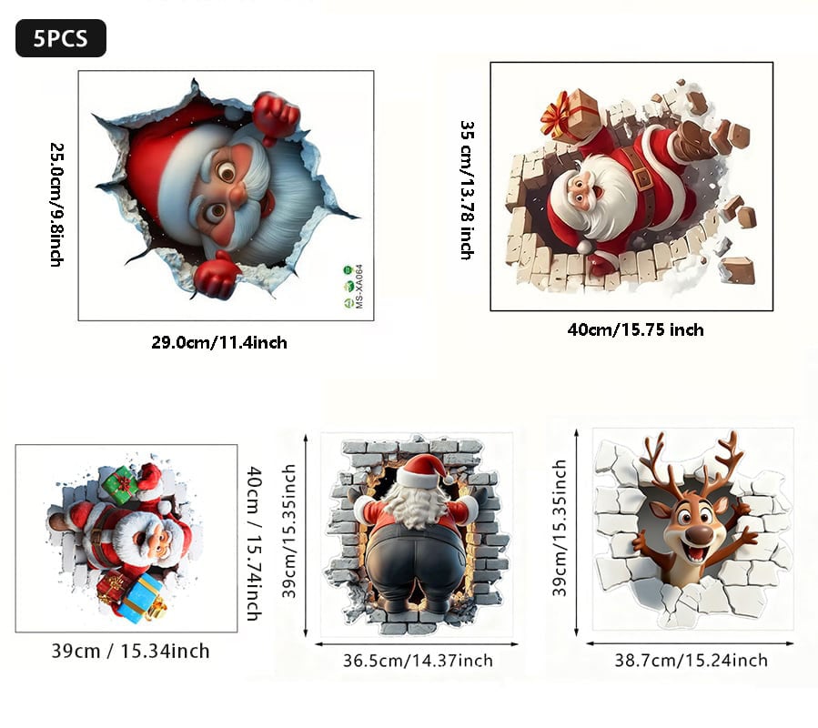 Christmas Hot Sale -49% OFF🎅🎄Christmas Creative Wall Sticker