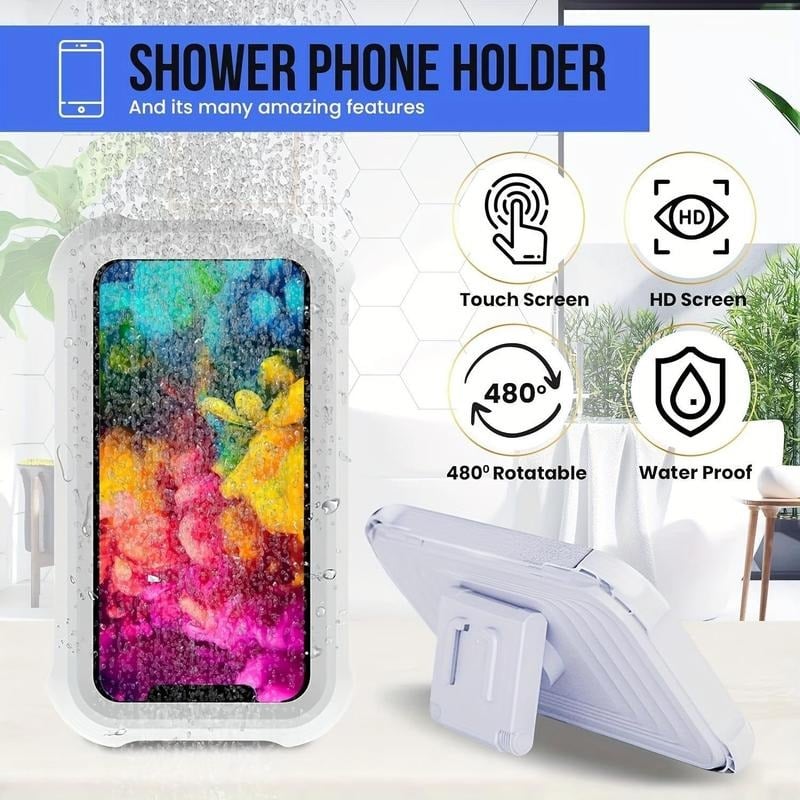 🔥360° Rotatable Shower Phone Holder