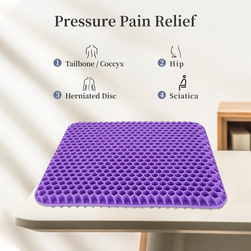 Gel seat cushion