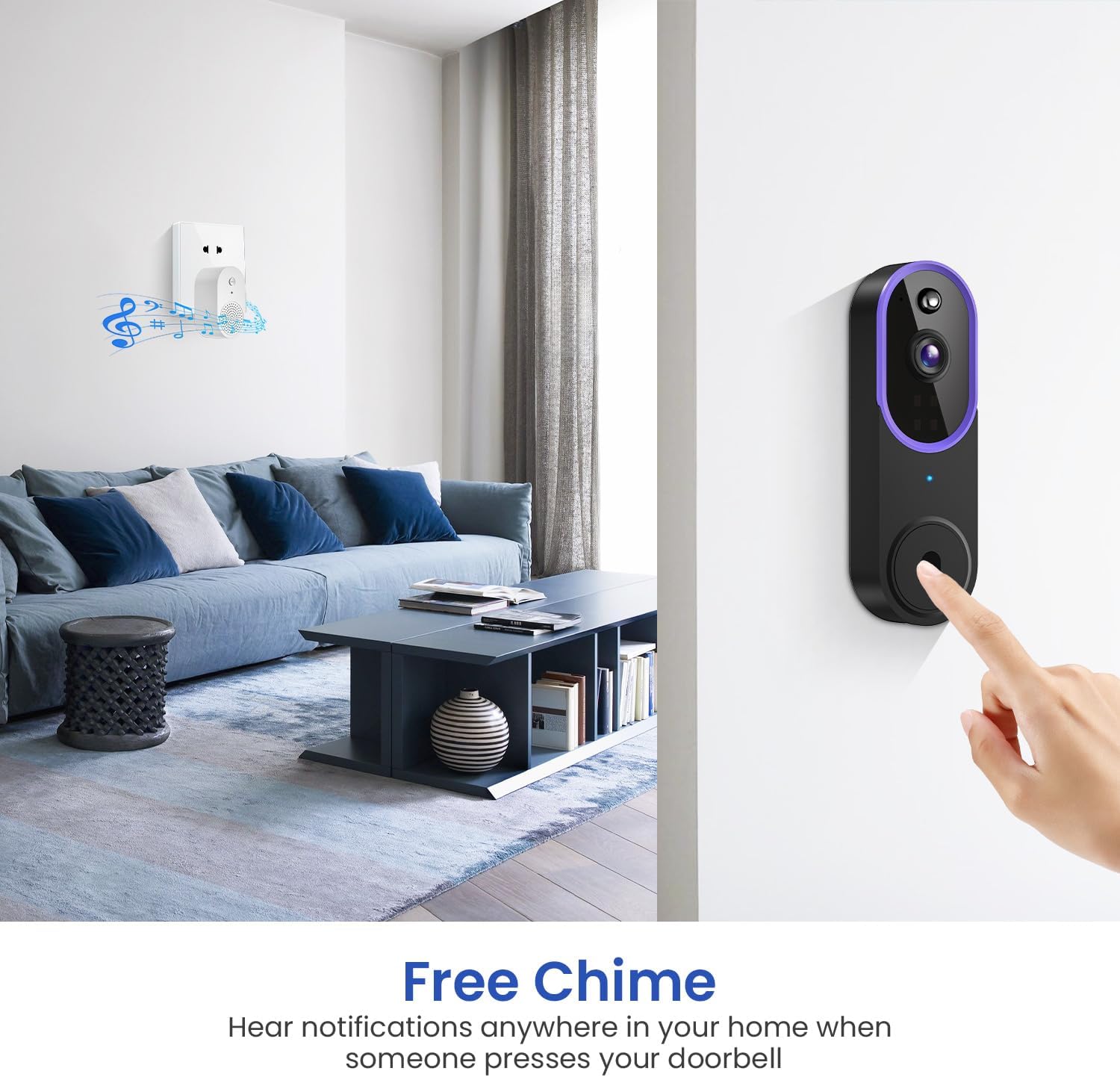 🎁Last Day 49% Off -Wireless Video Doorbell Camera