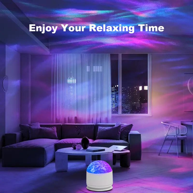 7 Color change along with the rhythm of the music