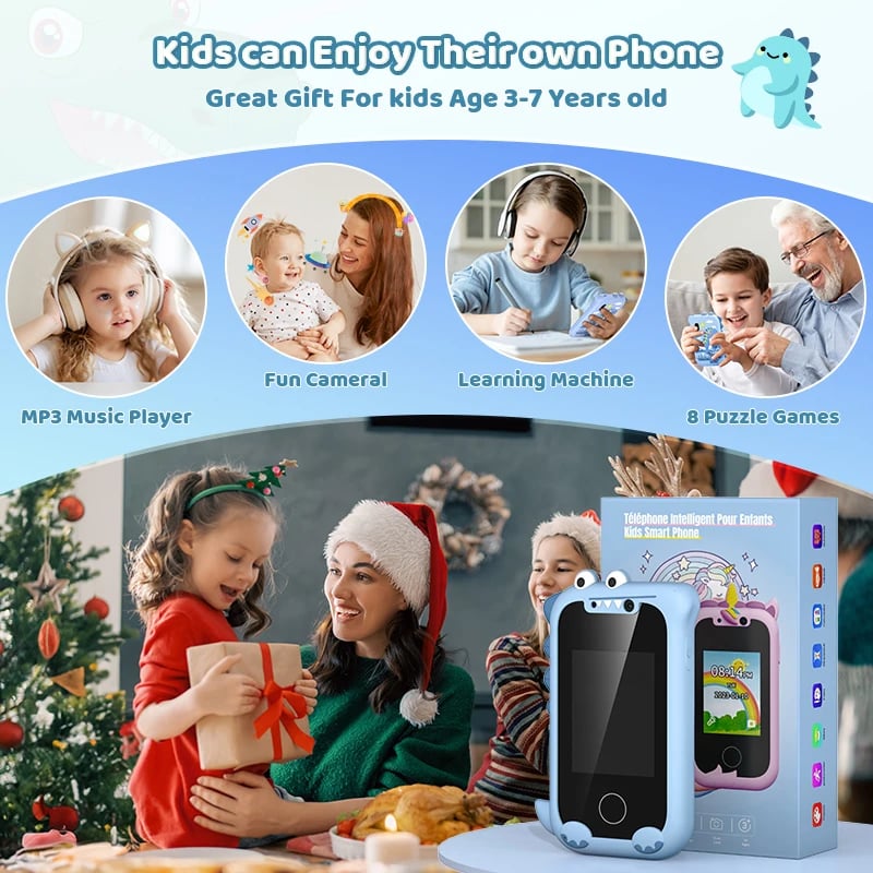 Kids Phone Gifts Toys for 3-12 Year Old