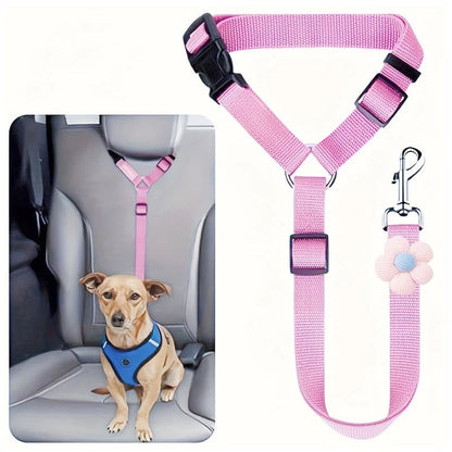 🔥Buy more save more🎁2-in-1 Dog Car Seat Belt & Walking Leash