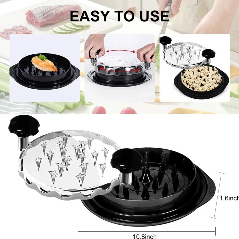 🔥 HOT! Large Chicken Breast Shredder Tool – Effortless Shredding! 🚀