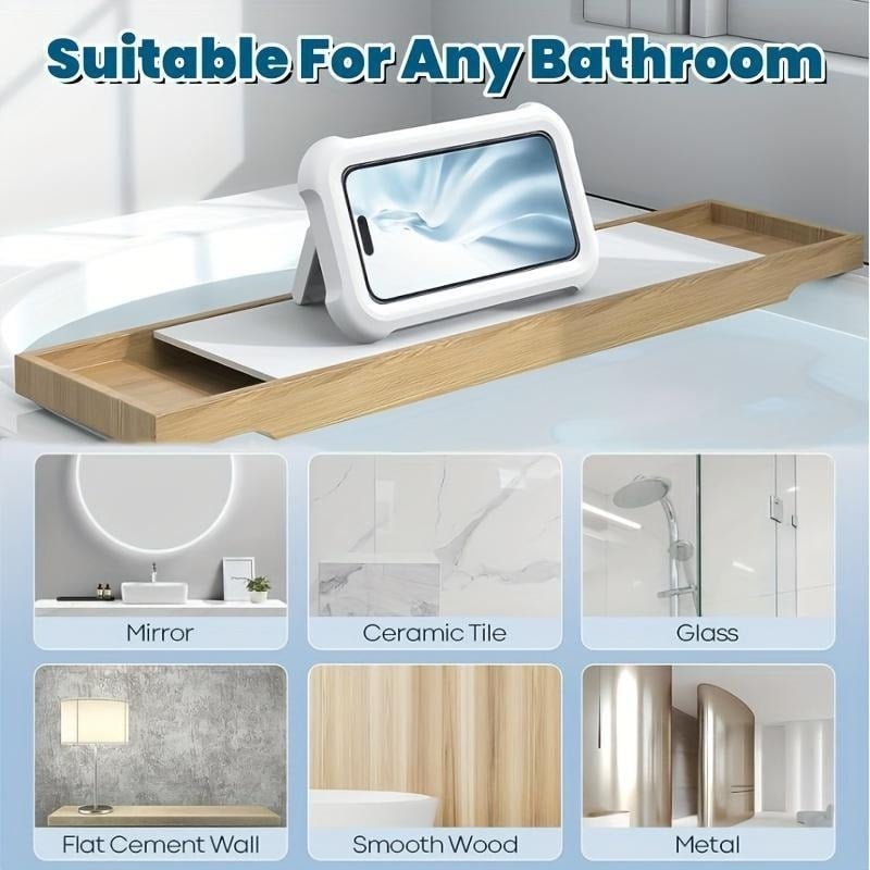 🔥360° Rotatable Shower Phone Holder