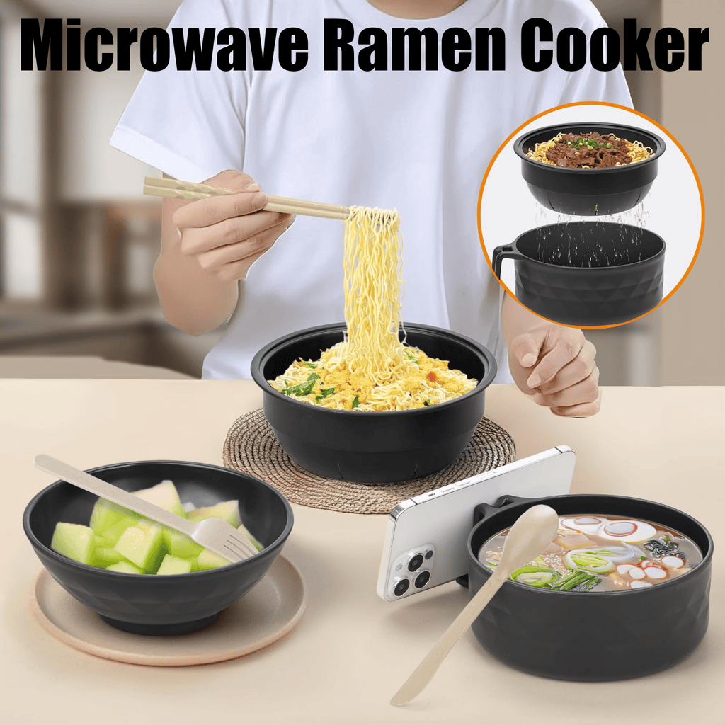 🔥Hot Sale 49% OFF🔥 - Ramen Cooker Ramen Bowl Set with Chopsticks🍜