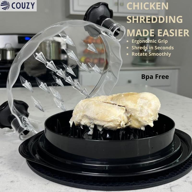 🔥 HOT! Large Chicken Breast Shredder Tool – Effortless Shredding! 🚀