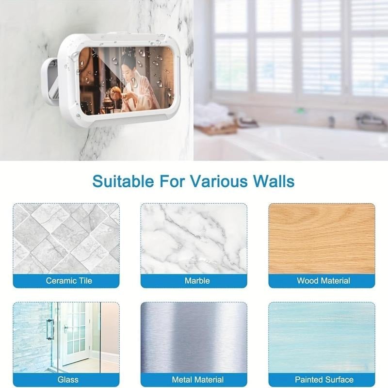 🔥360° Rotatable Shower Phone Holder