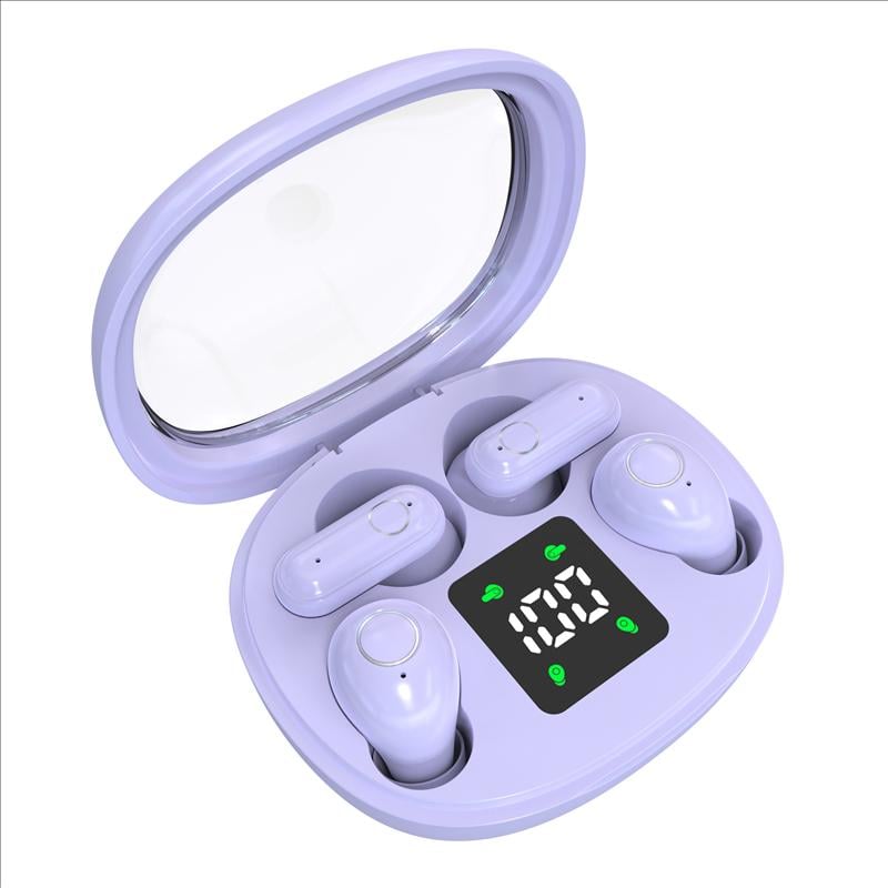 2 Pairs Wireless Bluetooth Headphones,Tiny Size Invisible Earbuds,Waterproof Headsets,With Mic,Sleep and Sports Earphones Set