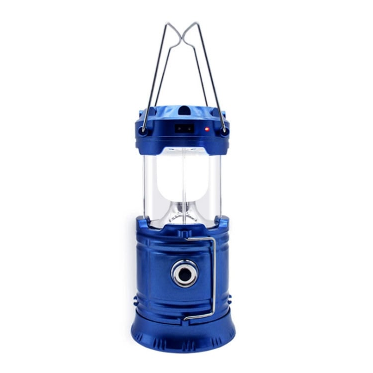 🍂Collapsible Portable LED Camping Lantern Lightweight Waterproof Solar USB Rechargeable Flashlight
