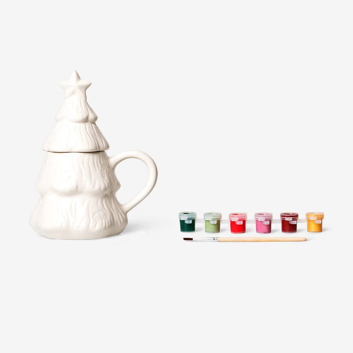 🎄DIY Ceramic Christmas Mug with Painting Kit🎄  - 300 ml