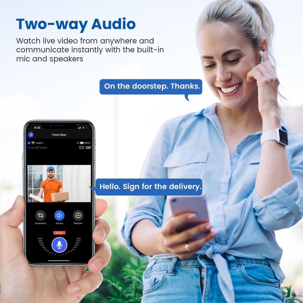 🎁Last Day 49% Off -Wireless Video Doorbell Camera