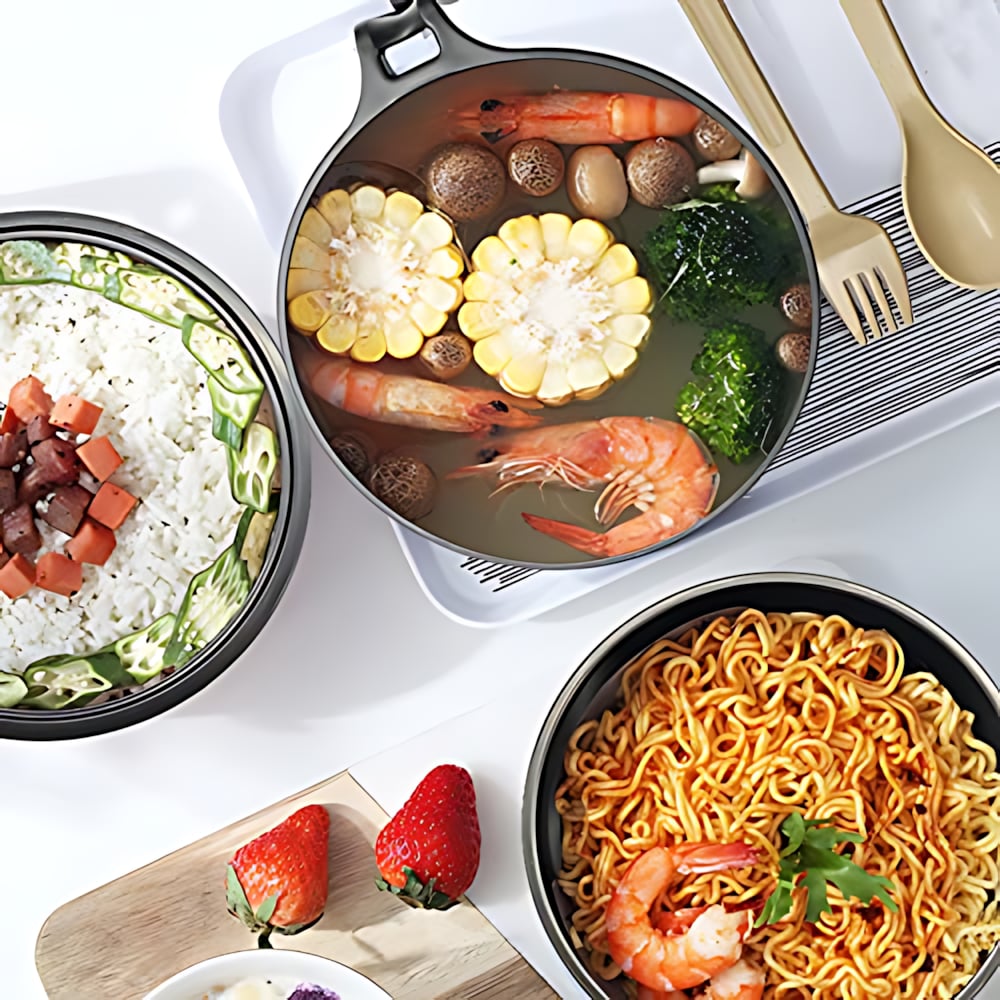 🔥Hot Sale 49% OFF🔥 - Ramen Cooker Ramen Bowl Set with Chopsticks🍜