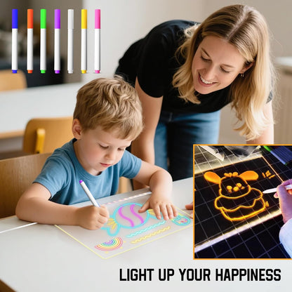 🖊️ Spark Creativity Instantly - 49% OFF - 🎁 Acrylic LED Message Board - For Vibrant, Endless Expression!