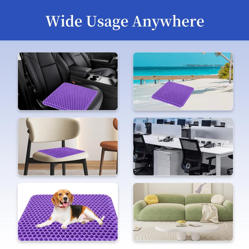Gel seat cushion