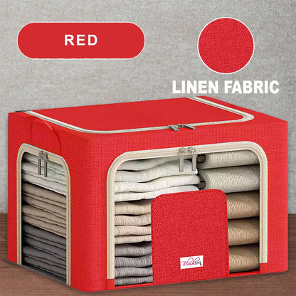 Collapsible Fabric Storage Containers, For Clothes,Blankets, Toys etc.