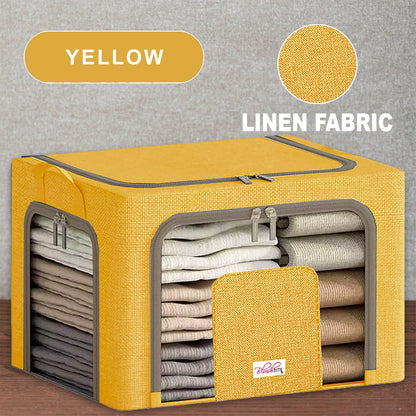 Collapsible Fabric Storage Containers, For Clothes,Blankets, Toys etc.